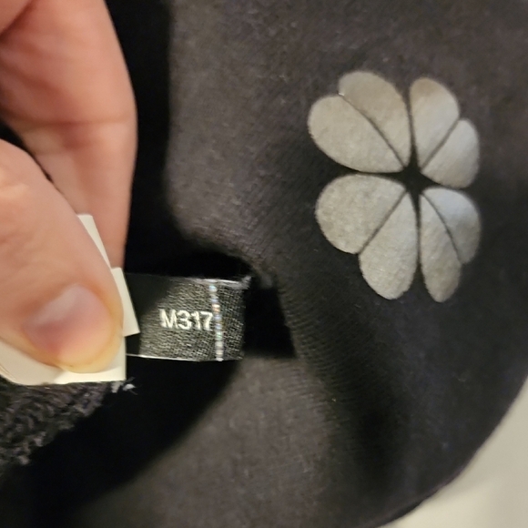 Kate Spade Black Floral Girl's Top - Picture 3 of 5